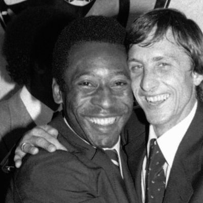 PELÉ, JOHAN CRUYFF